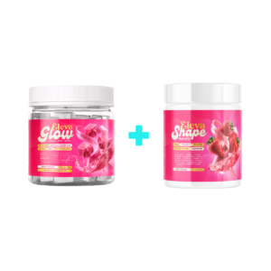 Combo Eleva Shape Refrifit Sabo Morango + Eleva Glow