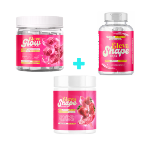 Combo Eleva Shape + Eleva Glow ( Refrifit Sabor Morango)