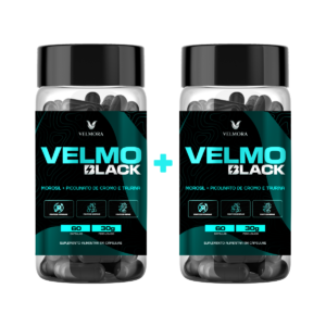 Velmo Black Cápsulas 1+1 6 Velmo Black Cápsulas 1+1