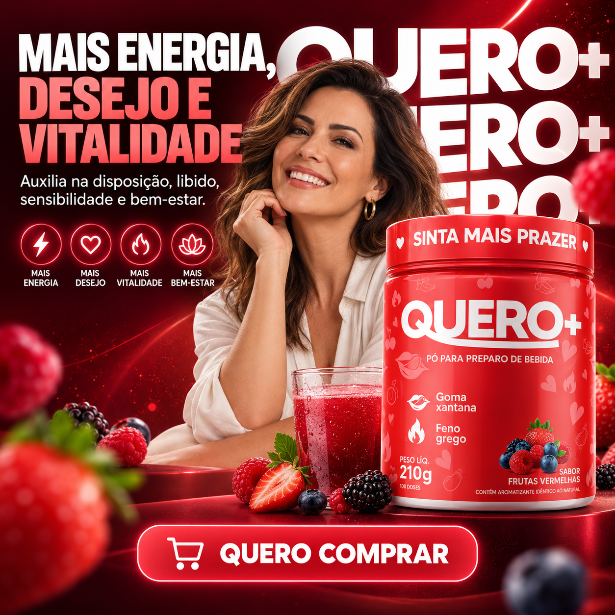 banner cta quero mais