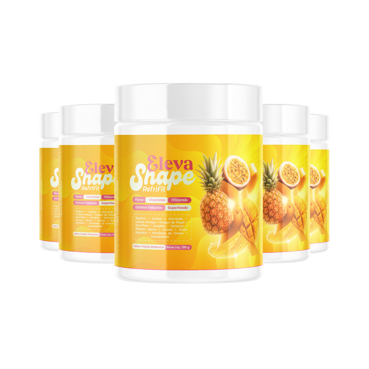 Eleva Shape Refrifit Sabor Frutas Amarelas - 5 Meses